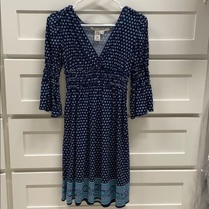 Max Studio dress with quarter length sleeves